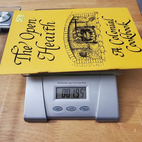 The Open Hearth A Colonial Cookbook By, Hugh And Judy Gowen 1987 Paperback - Picture 4 of 4